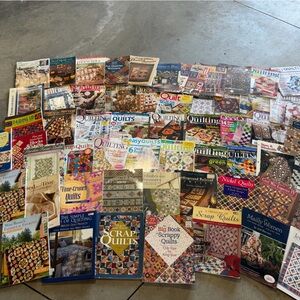 Assorted Quilting Books Collection